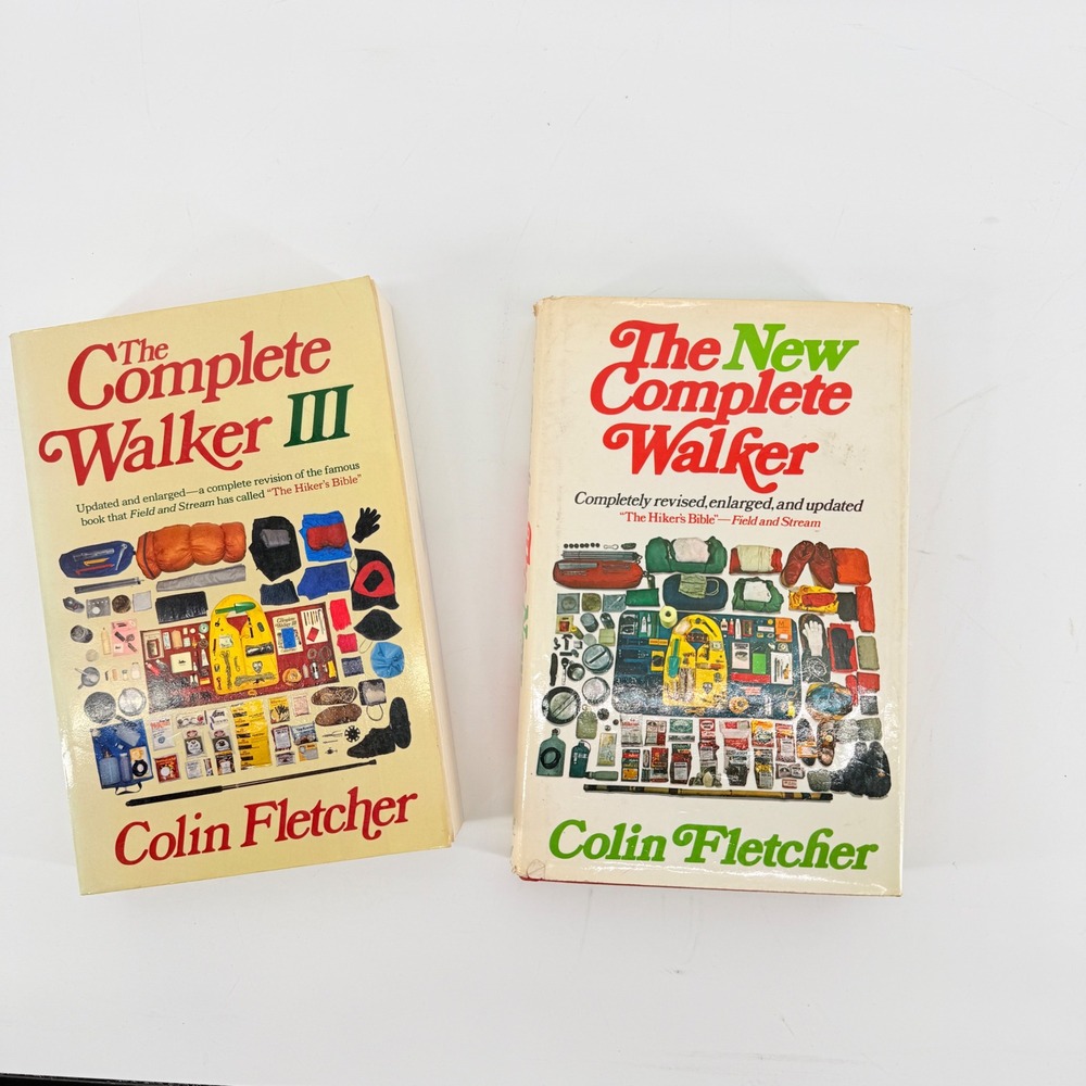 Colin Fletcher The Complete Walker III & The New Complete Walker Vintage Books